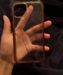 Mkeke for iPhone 14 Case for iPhone 13 Case Clear Transparent Shockproof Bumpers Cases for iPhone 13/14 for iPhone 13/14 Case 6.1" A-Clear 36 71 IKPsq3pL