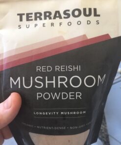 Terrasoul Superfoods Organic Reishi Mushroom Powder (4:1 Extract), 5.5 Oz, Immune Support, Stress Relief, Better Sleep, Embrace The Power of Adaptogenic Mushrooms 19 71 IUWSzsfL