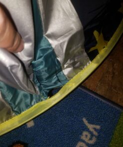 USA Toyz Rocket Ship Pop Up Kids Tent - Spaceship Rocket Indoor Playhouse Tent for Boys and Girls with Included Space Projector Toy and Kids Tent Storage Carry Bag Rocketship Tent 41 71 J2iLFHUL