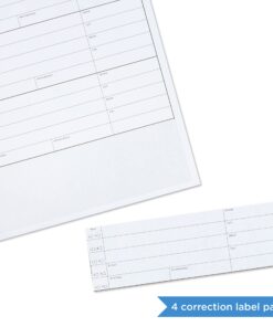 Hallmark Address Book Refill Pages (Pack of 44 Replacement Pages for Addresses, Appointments) Replacement 44 Ct 13 71 J3DA5MnL