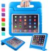 AVAWO Kids Case for Apple iPad 2 3 4 - Light Weight Shock Proof Convertible Handle Stand Kids Friendly for iPad 2, iPad 3rd Generation/ 4th Generation Tablet - Blue for iPad 2 3 4 Generation (Old Model)