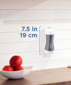 Alternative view of Germ Guardian GG1000 7” Pluggable Small Air Purifier, Small Room Wall Air Sanitizer, Freshens Air, UV-C Light Kills Germs, Reduces Odors from Pets, Cooking, Mold, GermGuardian, 1-Yr Warranty 1 Pack