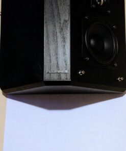 Fluance Elite High Definition 2-Way Bipolar Surround Speakers for Wide Dispersion Surround Sound in Home Theater Systems - Black Ash/Pair (SXBP2) 38 71 K04Rk9nL