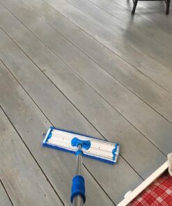 18" Professional Microfiber Mop - Hardwood Floor Mop - Dry & Wet Mop for Wood, Laminate, Tile, Vinyl Floors | Washable Pads | Wet & Dust Mopping | Adjustable Handle + 1 Microfiber Cloth Mop Kit with Telescoping Handle 59 71 KOtF0tyL