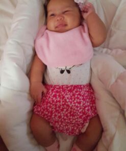 QandSweet Baby Girl's Headbands with Chiffon Lotus Flower Soft Nylon Headwraps for Take Pictures (Camellia Flower 15Pcs) Camellia Flower 15pcs 50 71 KWBKaUNL