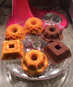 Nordicware 3.5 Cup Geo Bundtlette Pan 22 71 Kf1nCVmL