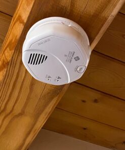 First Alert BRK SC7010B Hardwired Smoke and Carbon Monoxide (CO) Detector with Battery Backup , White 1 pack Photoelectric Technology 23 71 LPSzCjUL