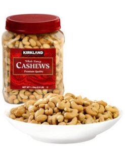 Kirkland Signature Whole Cashews 2 - 2.5 Lb Jar