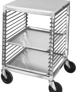 Channel Manufacturing 567/P 15 Pan End Load Undercounter Prep Top Sheet / Bun Pan Rack - Assembled