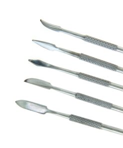 SE 12-Piece Stainless Steel Wax Carvers Set, Wax & Clay Sculpting Tools, Double Ended Carving Kit for Modeling, Sculpting and Shaping, Silver - DD312 Carver set 23 71 MIZAuvLL