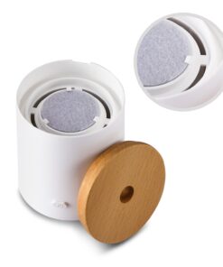 Essential Oil Diffuser, AromaAllure Waterless Portable Mini Oil Diffuser for Car, Office and Closet 24 71 MkCMiMVL