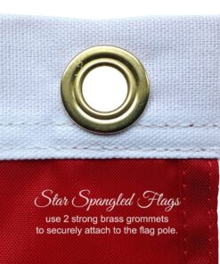American Flag 2x3-100% Made In USA using Tough, Long Lasting Nylon Built for Outdoor Use, Featuring Embroidered Stars and Sewn Stripes plus Superior Quadruple Stitching on Fly End 2 by 3 Foot 17 71 Mri4mFEL