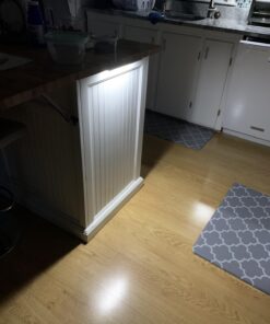 Under Cabinet Lights,40 LED Rechargeable Battery Operated Motion Sensor Light Indoor, 2 Pack Magnetic Dimmable Closet Lights, Wireless Under Counter Lights for Kitchen, Stairs (White Light) 10inch 34 71 N4OItWL