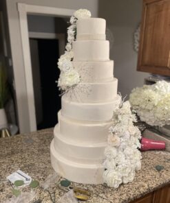 Satin Ice White Fondant, Vanilla, 5 Pounds 5 Pound (Pack of 1) 30 71 Nxce4EAL