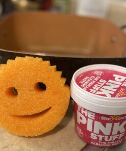 Scrub Daddy Color Sponge - Scratch-Free Multipurpose Dish Sponge Color Variety Pack - BPA Free & Made with Polymer Foam - Stain & Odor Resistant Kitchen Sponge (3 Count) 3 Count (Pack of 1) Scrub Daddy Colors 40 71 O9EN1PeL