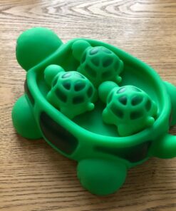 Playmaker Toys Rubber Turtle Family Bathtub Toy Pals Also A Great Pet Dog Chew Toy 23 71 ODLPR6UL