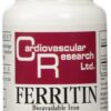 Cardiovascular Research Ferritin Maximum Absorption Iron Supplement 1-Pack, 01-Cream,60 Capsules 35 71 Oez vRGL