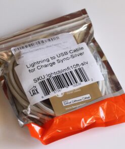 LAX iPhone Charger Lightning Cable - MFi Certified Durable Braided Apple Lightning USB Cord for iPhone 11/11 Pro Max/XS Max/X/iPad, iPod & More 10 Feet Silver 22 71 OwBh2olL 1