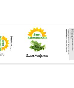 Sun Essential Oils 2oz - Marjoram (Sweet) Essential Oil - 2 Fluid Ounces Marjoram (Sweet) 2 Fl Oz (Pack of 1) 6 71 P0JsUhTL