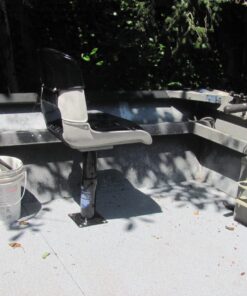 Attwood 91320-ADJ Swivl-Eze Adjustable Pedestal, Height Adjustable 11 ½-17 ½ Inches, for Boat Seat, Black Powder Coated 18 71 PgmJQhAL