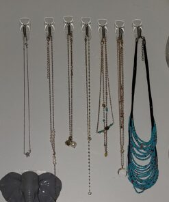 Command Small Wire Toggle Hooks, Damage Free Hanging Wall Hooks with Adhesive Strips, No Tools Wall Hooks for Hanging Christmas Decorations, 10 Clear Hooks and 12 Command Strips 10 Hooks 44 71 PjzFSB0L