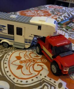 LEGO City Pickup & Caravan 60182 Building Kit (344 Pieces) 45 71 PrQyYXQL