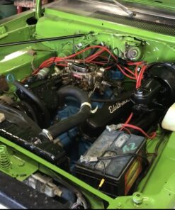 A-Team Performance Red Silicone Spark Plug Wires Set 90 Degree Black Boot for HEI Distributor Ignition Coil Accessories Compatible With Mopar Chrysler Dodge 318 360 8.0mm 19 71 QsNDmj9L