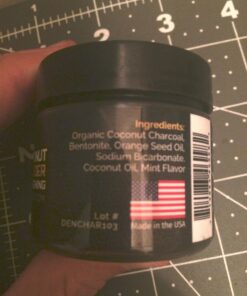 Active Wow Activated Coconut Charcoal Powder - Natural Whitening Activated Charcoal, Charcoal Vanilla Toothpaste, Fluoride Free, Sulfate & Paraben Free, Charcoal Toothpaste Powder (All Natural) All Natural 49 71 Qy0AAfuL