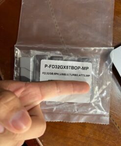 PNY 32GB Turbo Attache 3 USB 3.0 Flash Drive 5-Pack, Grey FLASH DRIVE - 5 PACK 25 71 R4LPTHL