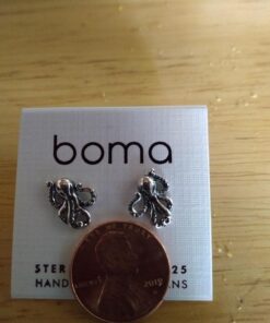 Boma Jewelry Sterling Silver Octopus Stud Earrings 13 71 R7FNfV3L