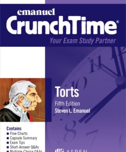 Crunchtime: Torts Paperback