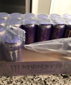 Monster Energy Ultra Violet, Sugar Free Energy Drink, 16 Fl Oz (Pack of 24) 16 Ounce (Pack of 24) 24 71 Re0GVd L