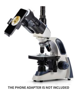 Swift SW380T 40X-2500X Research-Grade Trinocular Compound Lab Microscope with 1.3mp Camera and Software Windows and Mac Compatible and Slides SW380T+1.3 camera 13 71 Rr7q7uyL