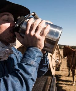YETI Rambler Vacuum Insulated Stainless Steel Half Gallon Jug with MagCap, Stainless Steel 18 71 S14ilGoL
