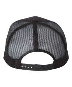 Mega Caps Mens Five-Panel Cap Black One Size 8 71 SS9dasWL