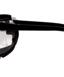 Pyramex V2G Safety Glasses with Adjustable Strap Black Frame/Clear Anti-fog Lens 11 71 TTfw9qRL