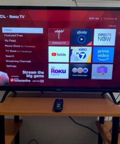 TCL 32-inch 1080p Roku Smart LED TV - 32S327, 2019 Model TV 32S327 44 71 TXJh4coL