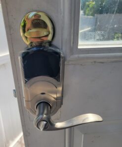 Kwikset 99120-037 SmartCode 912 Z-Wave Plus Leverset, Satin NIckel 19 71 TyM1aqpL