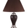 Ore International 6117SN-ES Ceramic Table Lamp, 27-Inch, Espresso/Silver Silver/Espresso 32 71 UQ2hY4L