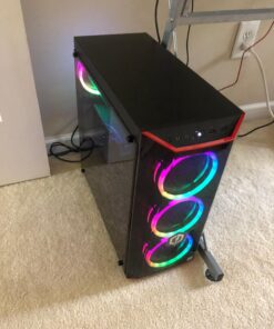 CyberpowerPC Gamer Xtreme VR Gaming PC, Intel Core i7-9700F 3.0GHz, NVIDIA GeForce GTX 1660 6GB, 16GB DDR4, 120GB SSD, 1TB HDD, Wi-Fi Ready & Windows 10 Home (GXiVR8560A, Black) Processor: Intel Core i7-9700F Storage: 120GB SSD/1TB HDD 22 71 UQS8rJtL