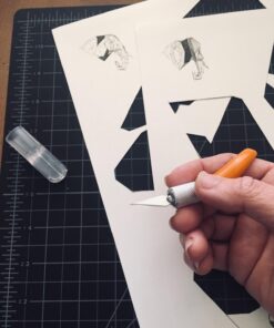 Fiskars 163050-1001 Fingertip Craft Knife, 7 Inch, Orange _ 24 71 UVmaqpkL