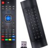 Favormates Air Remote Mouse MX3 Pro,2.4G Backlit Kodi Remote Control,Mini Wireless Keyboard & Infrared Remote Control Learning, Best for Android Smart Tv Box HTPC IPTV PC Pad Xbox Raspberry pi 3