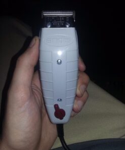 Andis 04603 Professional Outliner ll Square Blade Beard Trimmer - Blade Zero Gapper, Carbon Steel Blade - Grey, Pack of 1 Outliner II 27 71 WnsfueIL