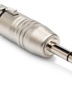 Hosa GXP-143 XLR3F to 1/4 in TRS Adaptor, Designed to Adapt an XLR3M to a Balanced Phone Input XLR3F to 1/4" TRS