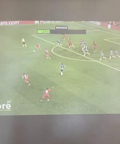 Updated Mini Projector with Bluetooth and Projector Screen, 9500Lumens Full HD 1080P Portable Video Projector, Home Theater Movie Projector Compatible with HDMI,USB,AV,Laptop,Smartphone 59 71 X1SraBKL