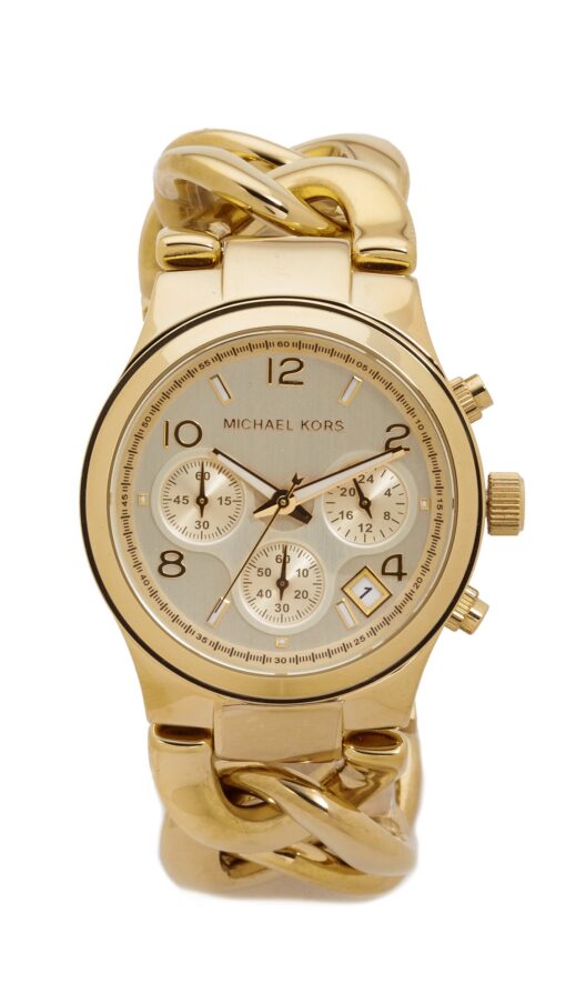 Michael Kors Women's Runway Gold-Tone Watch MK3131