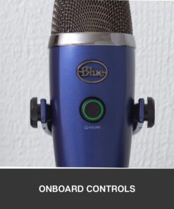 Logitech for Creators Blue Yeti Nano USB Microphone for Gaming, Streaming, Podcasting, Twitch, YouTube, Discord, Recording for PC and Mac, Plug & Play -Vivid Blue Vivid Blue 18 71 XP6RxdrL 2