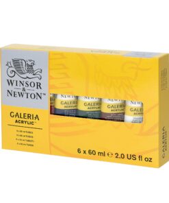 Winsor & Newton Galeria Acrylic Paint, 6 x 60ml (2--oz) Tube Paint Set 6 x 60ml (2-oz) 8 71 XukNx41L