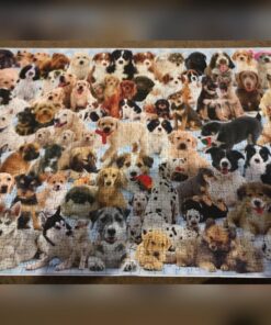 Ravensburger Dogs Galore - 1000 Piece Jigsaw Puzzle for Adults – Every piece is unique, Softclick technology Means Pieces Fit Together Perfectly 16 71 YFUtbJvL