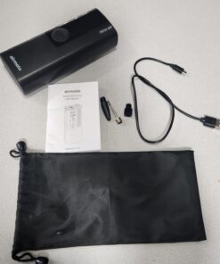 Airmoto Tire Inflator Portable Air Compressor/Pump for Car Tires w/Digital Tire Pressure Gauge - Air Compressor (120 PSI) - Motorcycle, Electric Bike Pump and Bicycle Pump w/LED Light 49 71 YXzlRZzL